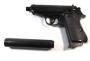 Walther PPK/S Noir 0,5J extra kit 50 years + silencieux + carte FBI